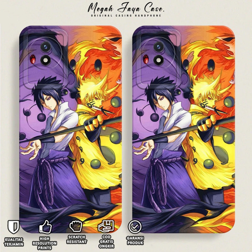 Softcase Hp VIVO Y02 / Y02A / Y02T - Case Hp VIVO Y02 / Y02T / Y02A Motif Anime NRT - Casing Hp VIVO