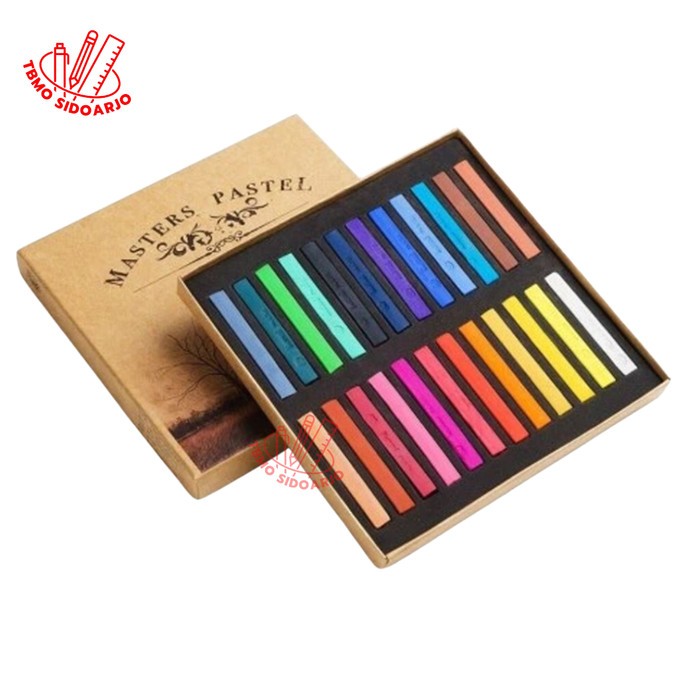 

TBMO Maries Master Pastel 24 Warna / Crayon Premium / Maries Master Soft Pastel Set