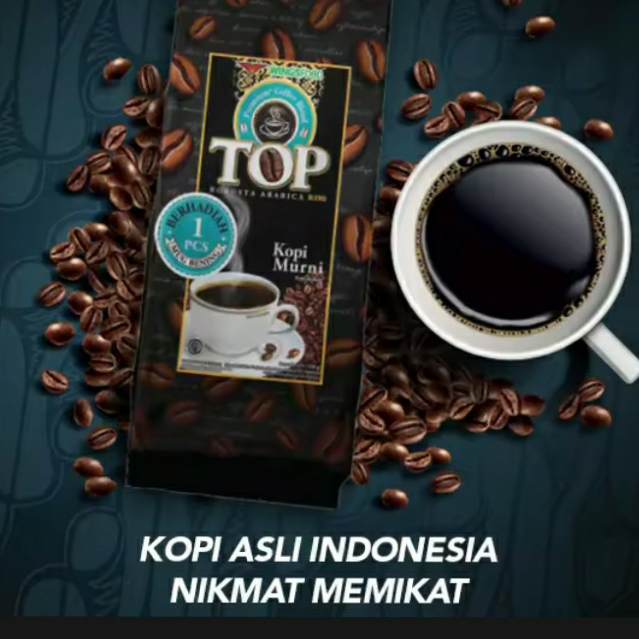 

TOP KOPI MURNI 158G KOPI BUBUK MURNI TANPA GULA