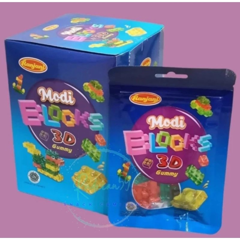 

Ranjani Modi 3D block isi 12pcs