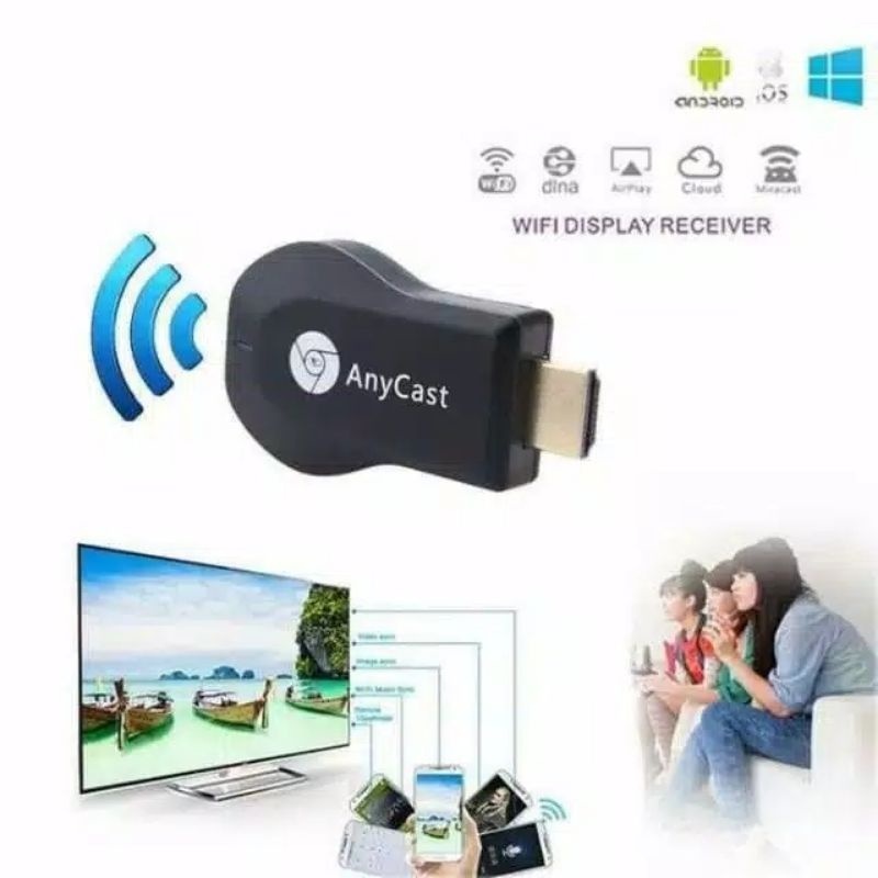READY MAKASSAR - Dongle Anycast HDMI Sambungan HP ke TV