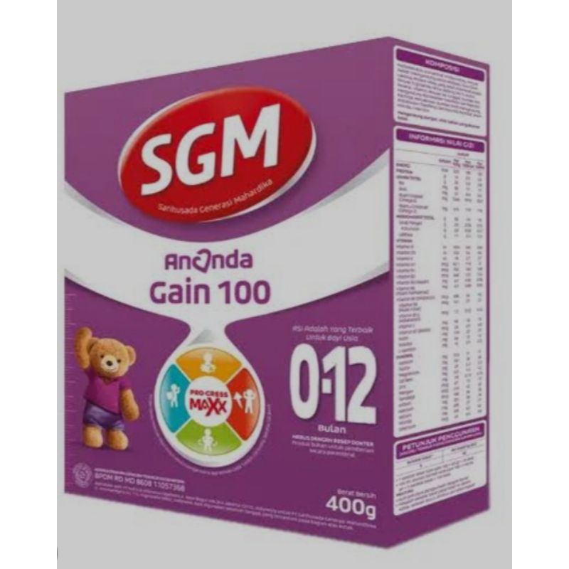 SGM Ananda Gain 100 400 G