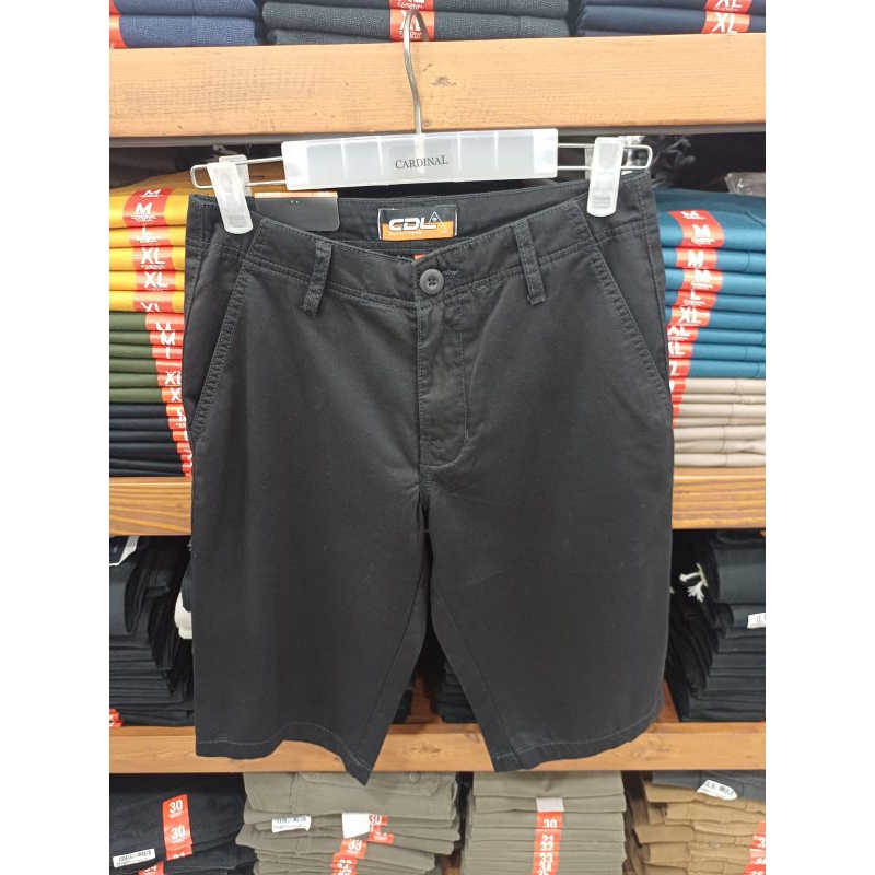 CELANA PENDEK CARDINAL CDL CASUAL HITAM