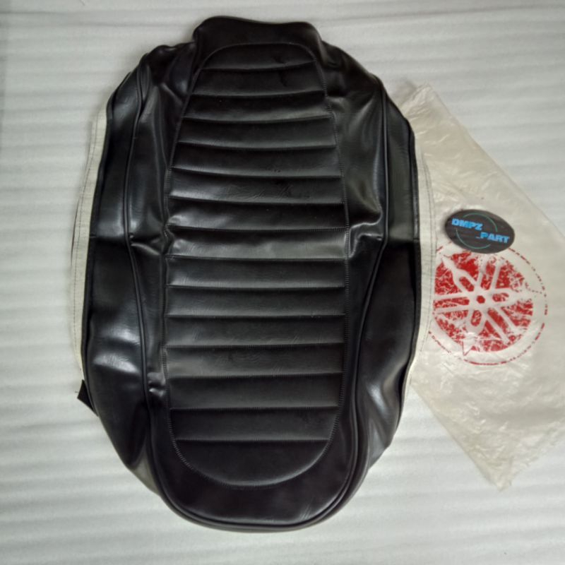 cover kulit jok lapis sarung jok sadel yamaha L2G mirip original timbul