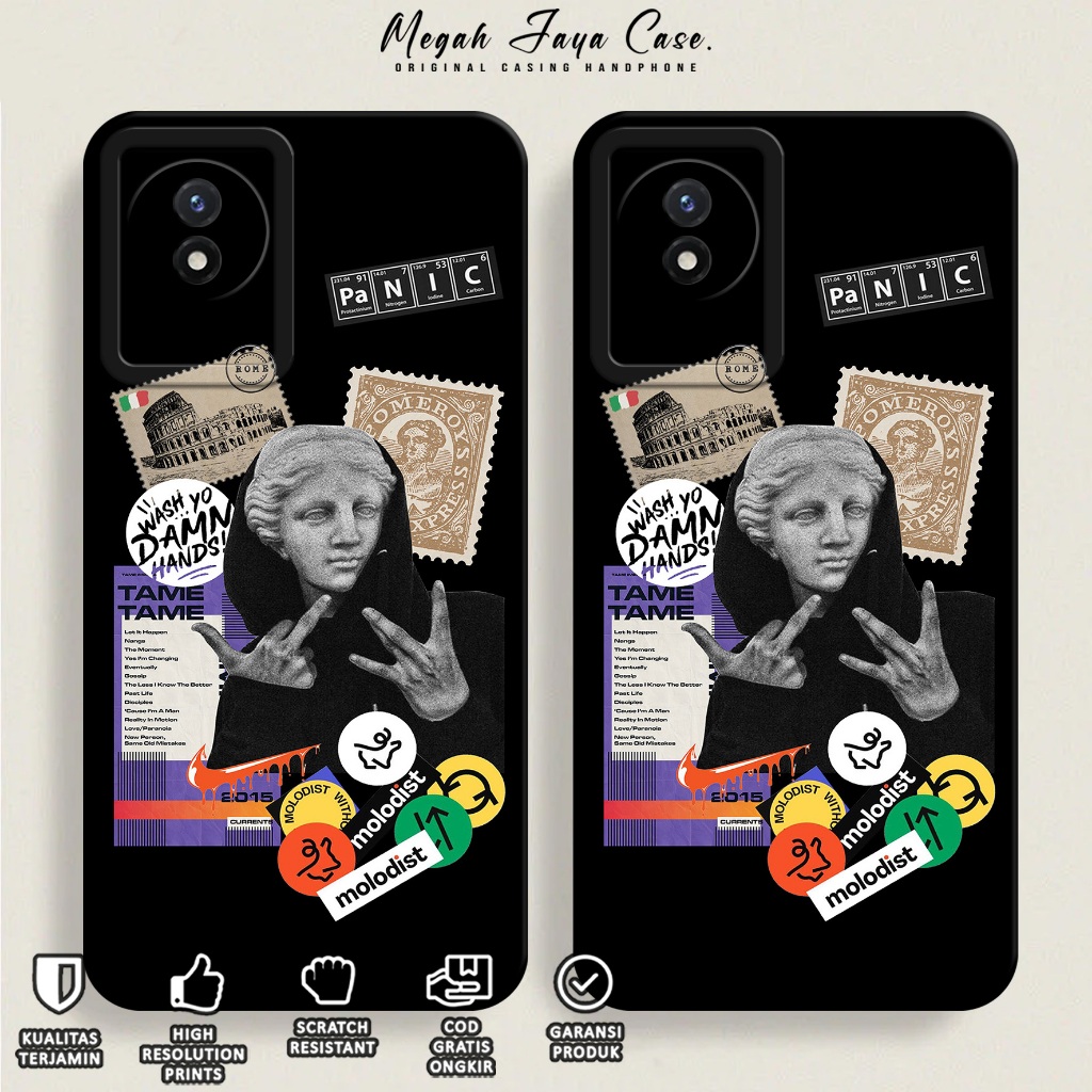 Softcase Hp VIVO Y02 / Y02A / Y02T - Case Hp VIVO Y02 / Y02T / Y02A Motif Estetik - Casing Hp VIVO Y