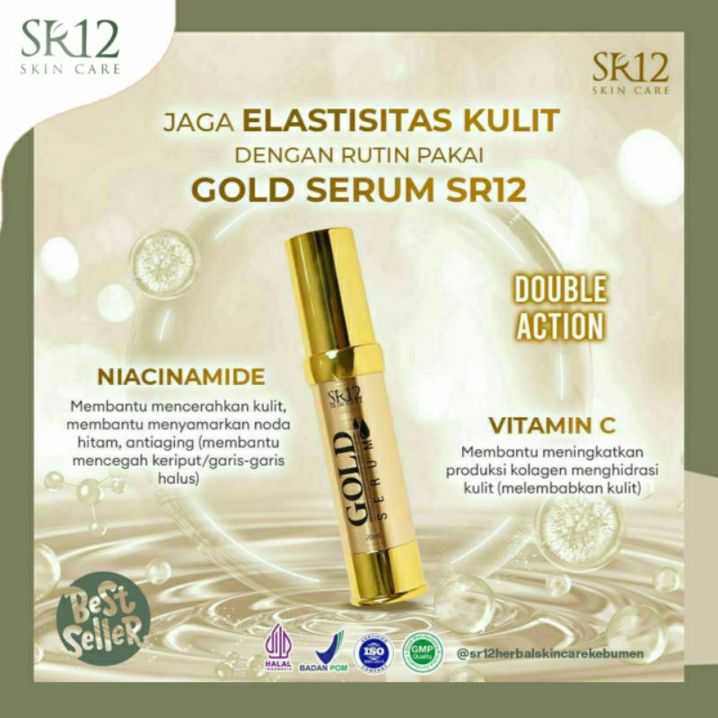 SERUM SR12/GLOWING/GLOWING SERUM/GOLD SERUM SR12