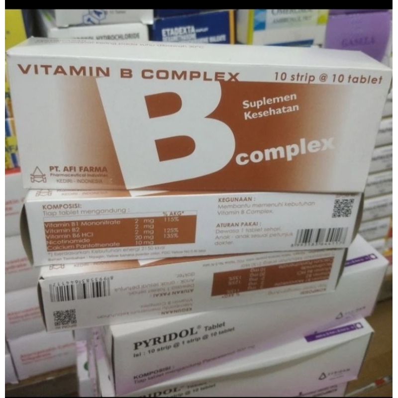 Vitamin b complex tablet