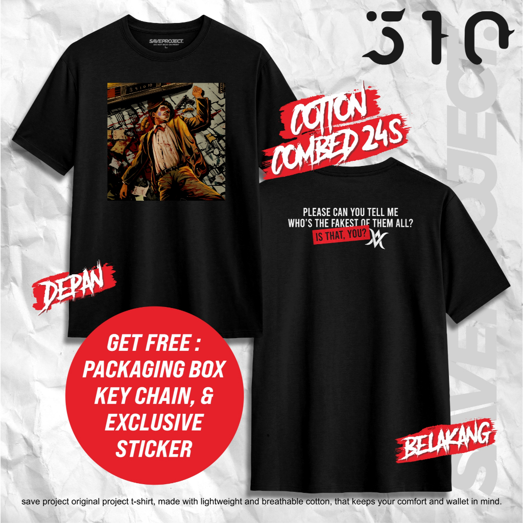 SAVE. Project | Kaos Metal Band 510 "DEAD CLOWN" | Slap It Out Merch | 510 Merch | Kaos 510 | Kaos