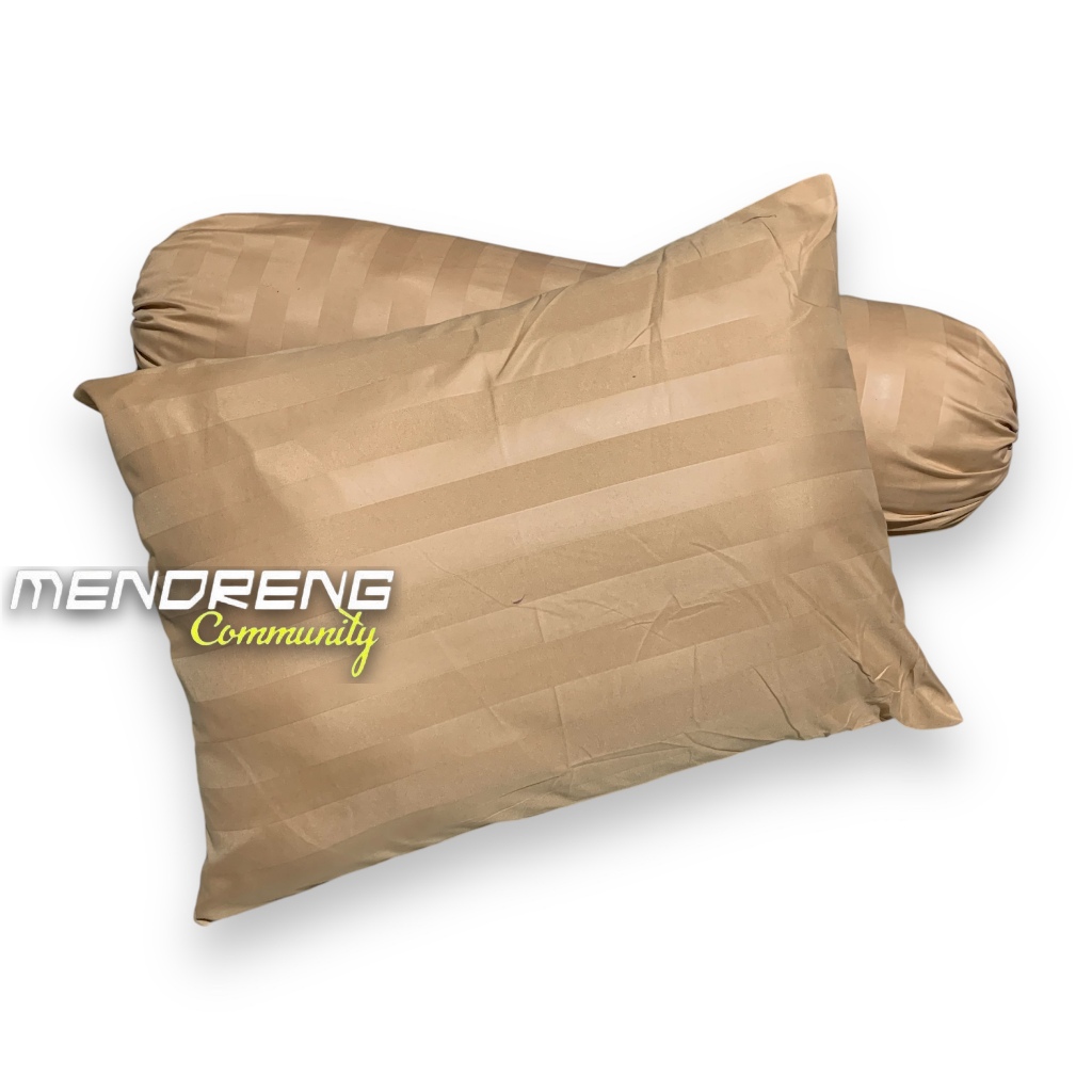 Sarung Bantal Guling Hotel Polos Ukuran Besar