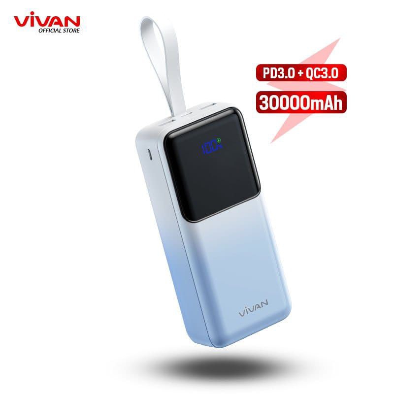 Powerbank Vivan VPB-D30 30000mAh 22.5W Fast Charging ORIGINAL