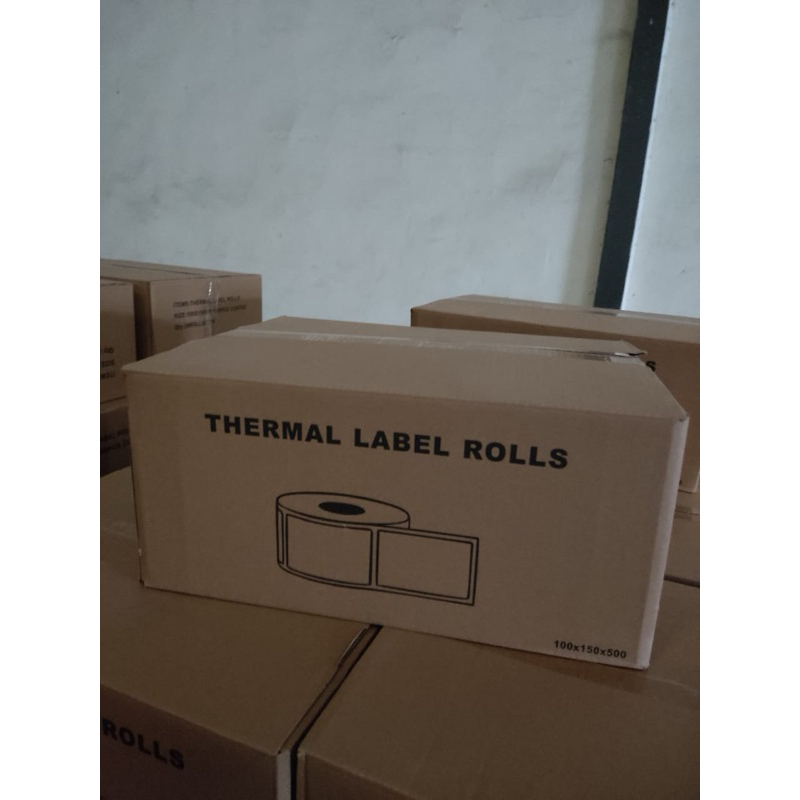 

H7Y Kertas Thermal 100 x 100 isi 500 Label Thermal 100 x 100 Label Resi isi 500