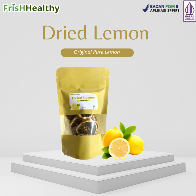 

Dried Lemon Slice PREMIUM Detox and diet 10gr - Healthy drink - Lemon kering