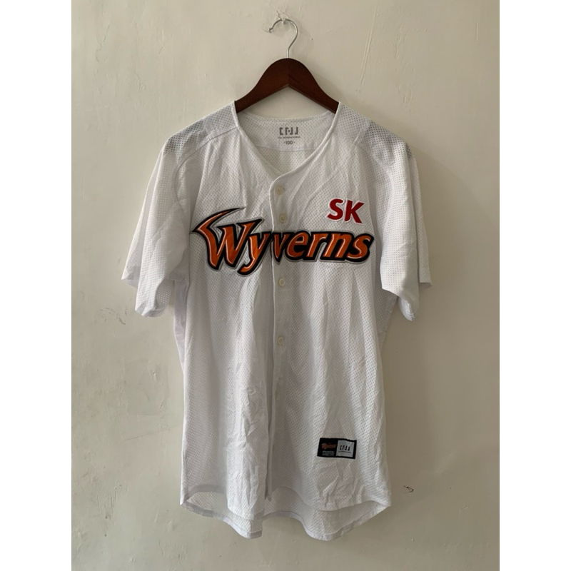 jersey baseball sk wyverns whitee