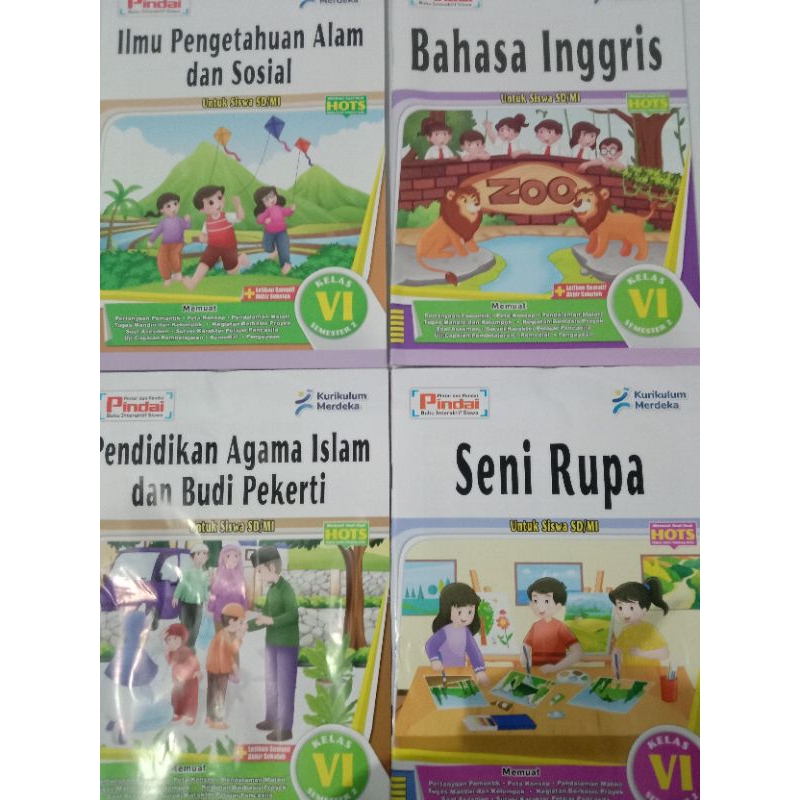 LKS PINDAI KURIKULUM MERDEKA SD KELAS VI SEMESTER 2 ARYA DUTA