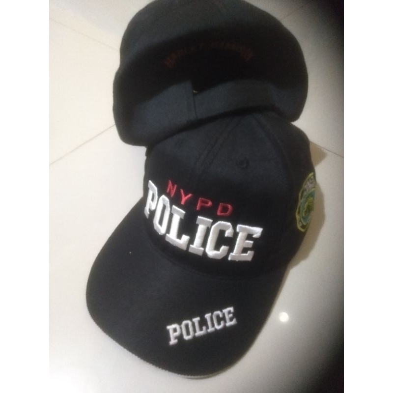Topi baseball pria  merk POLICE / NYPD