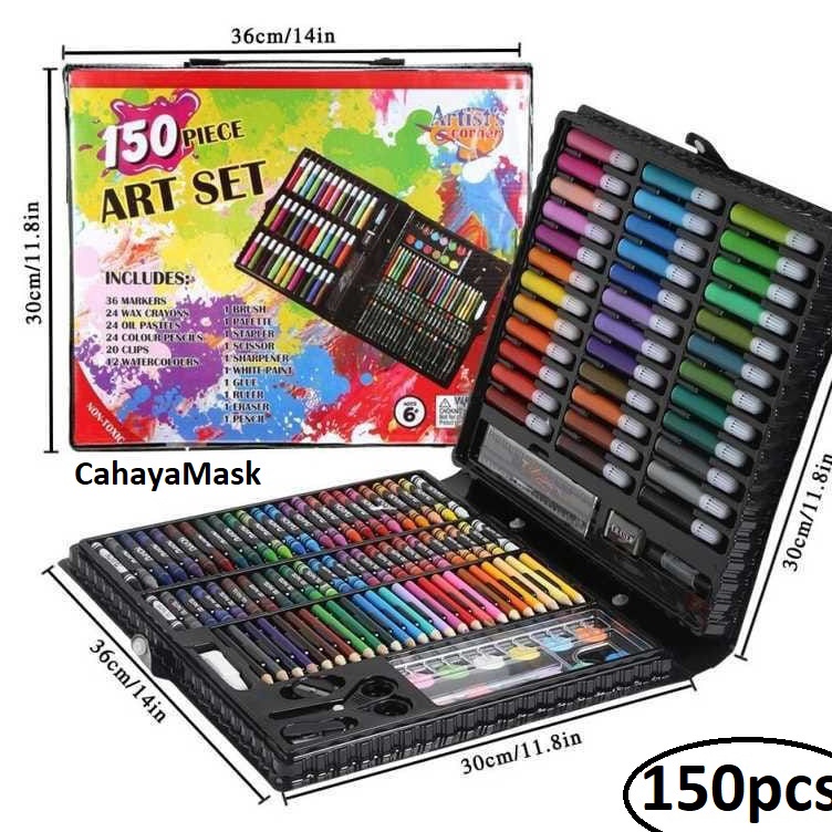 

Murah Khusus Crayon Set 15pcsPensil WarnaAlat Menggambar