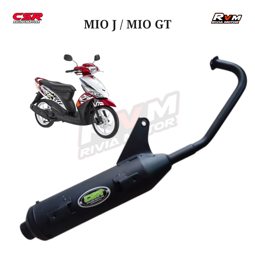 Knalpot Racing CSR Mio J / Mio GT / Fino 115 / Soul GT 115