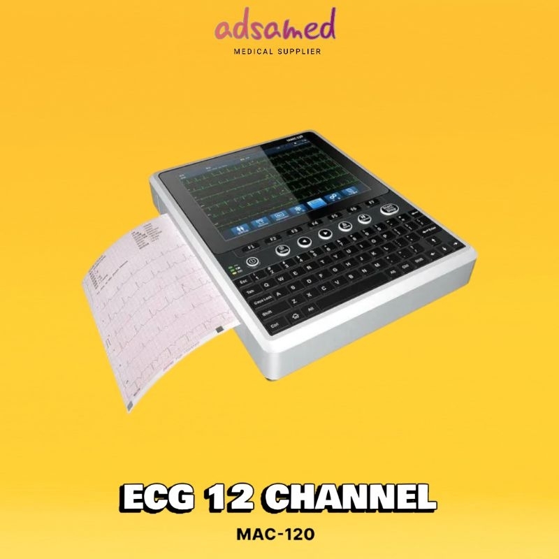 ECG 12 CHANNEL MAC-120 - EKG 12 CHANNEL TOUCHSCREEN