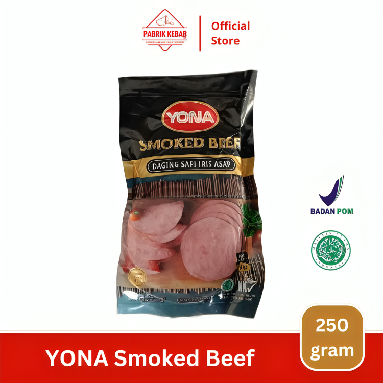 

YONA Smoked Beef - Daging Iris Asap 250 Gram