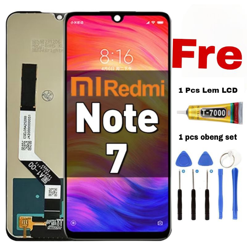 ( ORI 100% ) LCD TOUCHSCREEN REDMI NOTE 7 / REDMI NOTE 7 PRO ORI CEMPLETE