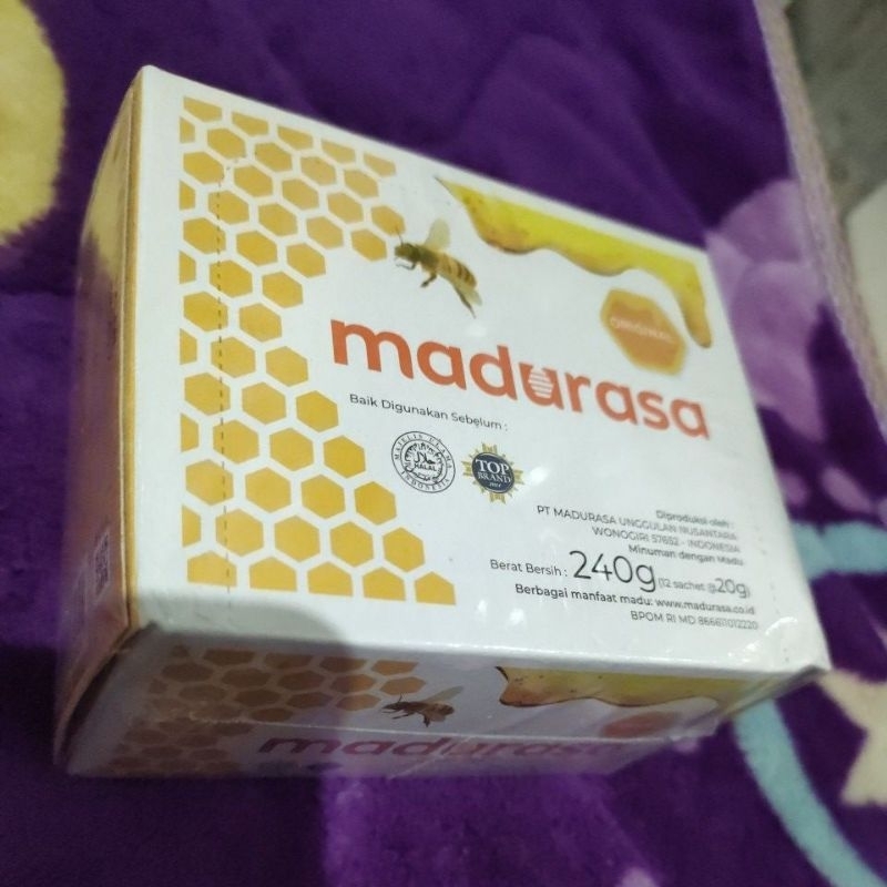 

madurasa 1 box isi 12 sachet @20g