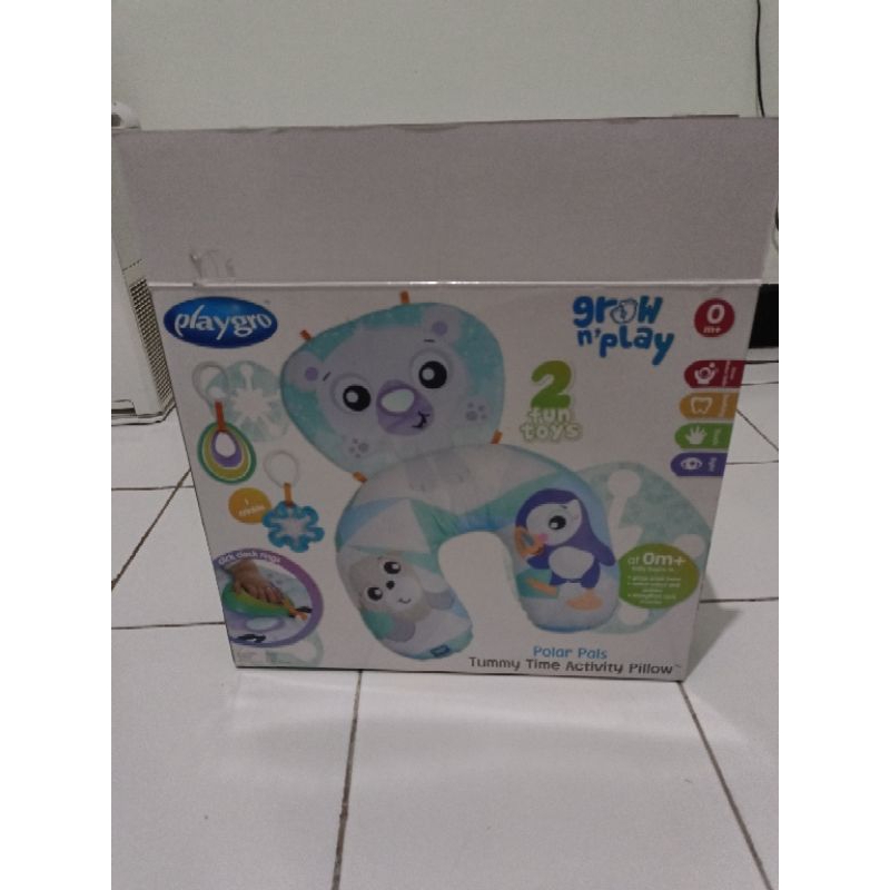 Playgro Polar Pals Preloved Bantal Tummy Time