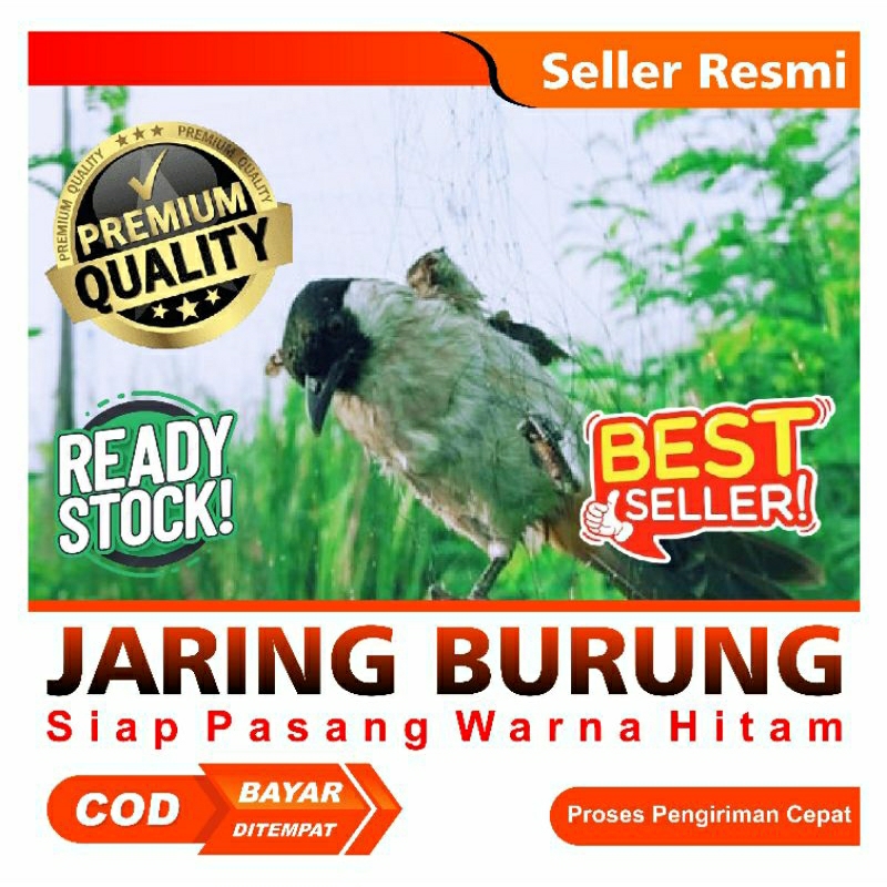 jaring burung/jaring/jaring burung siap pakai/jaring segala burung