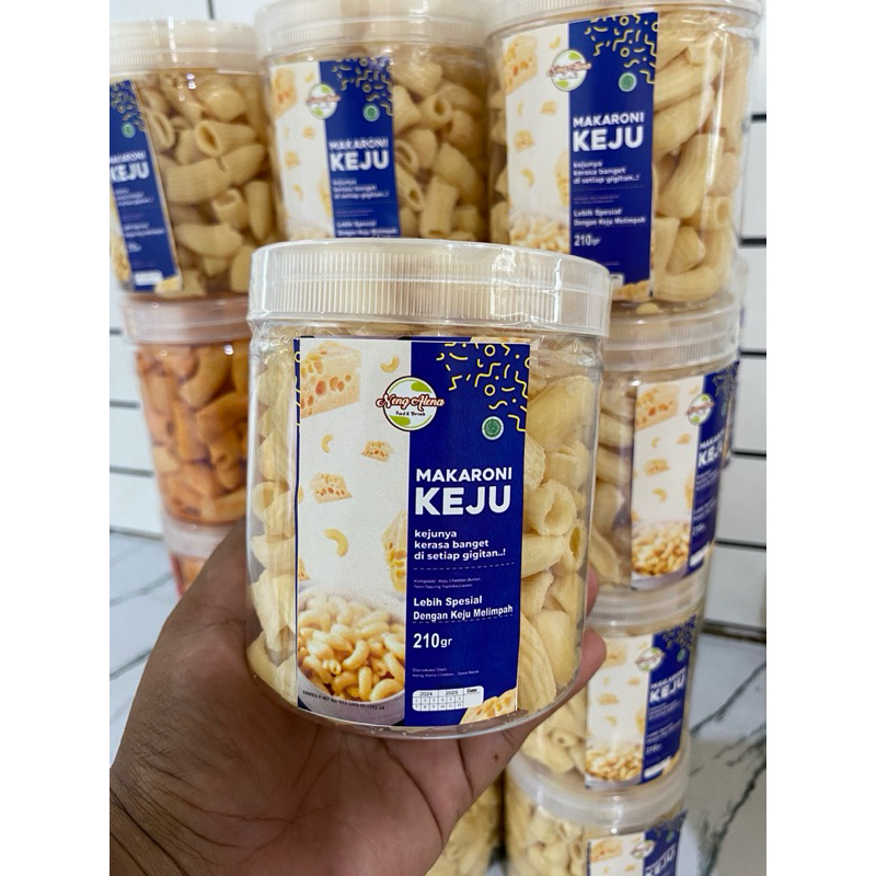 

MAKARONI KEJU (NO MSG) PAKET RESELLER (Isi 20 Toples)