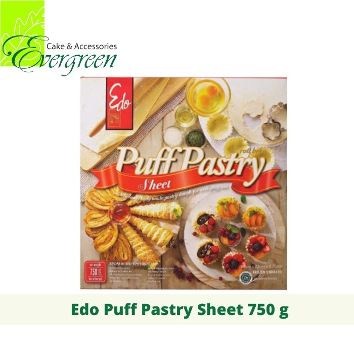 

Edo Puff Pastry Sheet 750 g