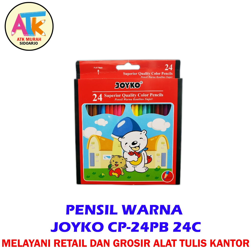 

PENSIL WARNA JOYKO CP-24PB