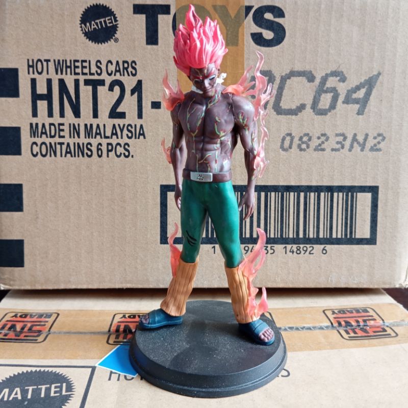 Action figure figur Might Guru Guy Hachimon mode gerbang ke 8 Naruto shippuden bootleg kws kw
