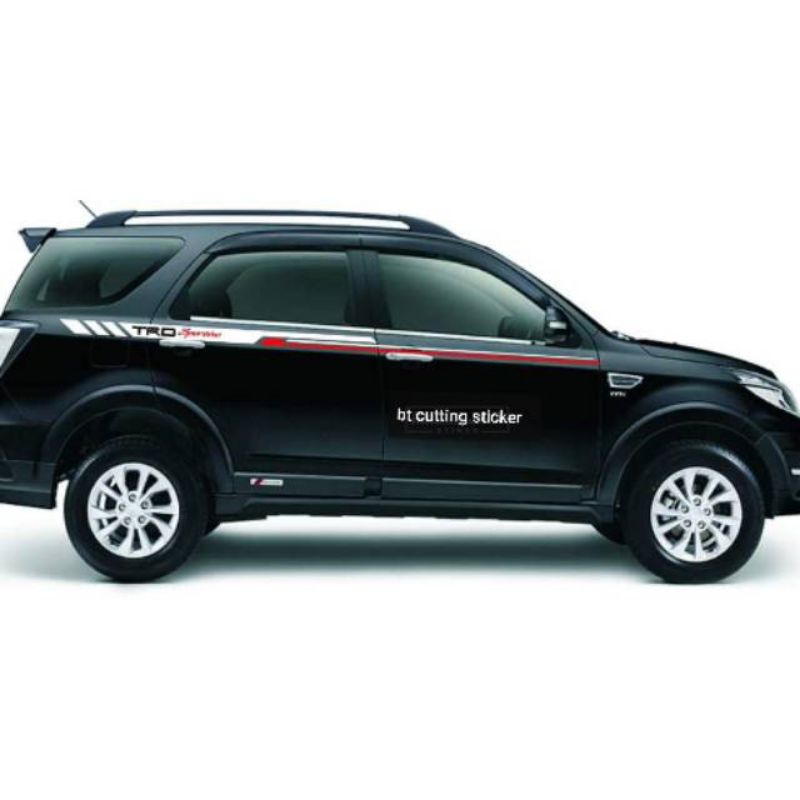 cutting stiker mobil Terios Toyota Rush stiker terbaru stiker cutting