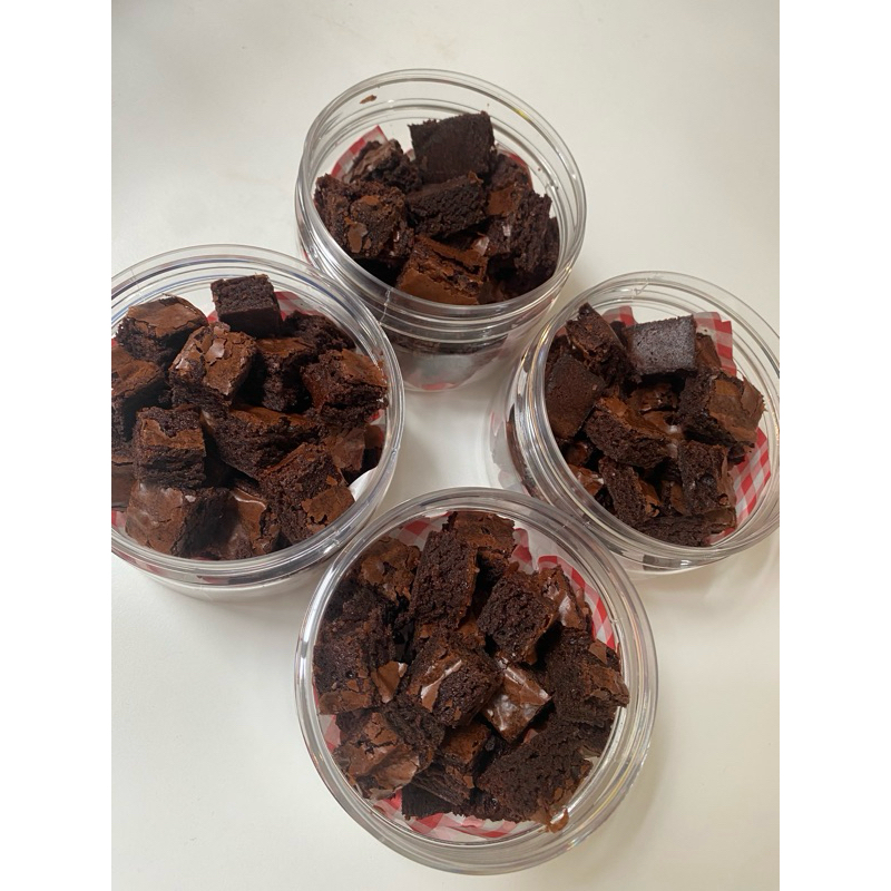 

Fudgy brownies bites