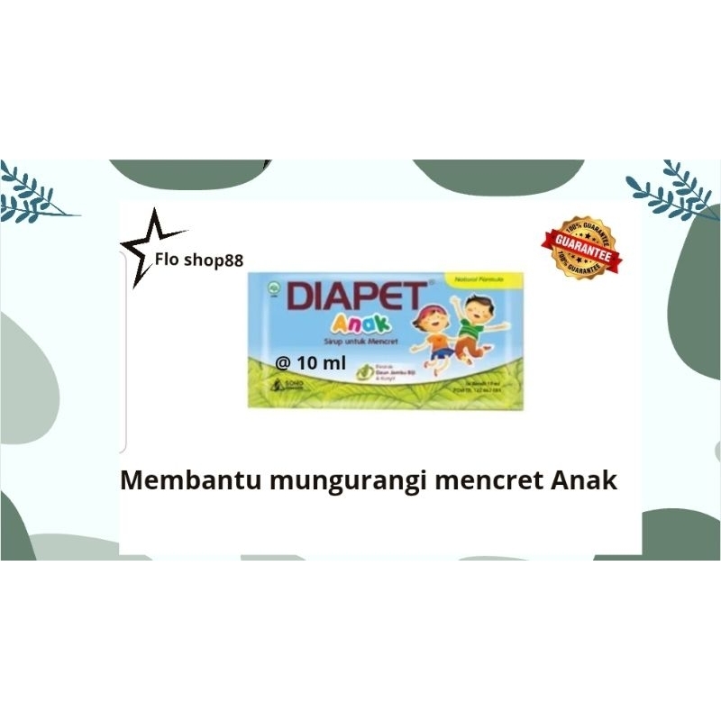 DIAPET ANAK / DIAPET ANAK SACHET / DIAPET ANAK SYRUP / DIAPET ANAK SIRUP