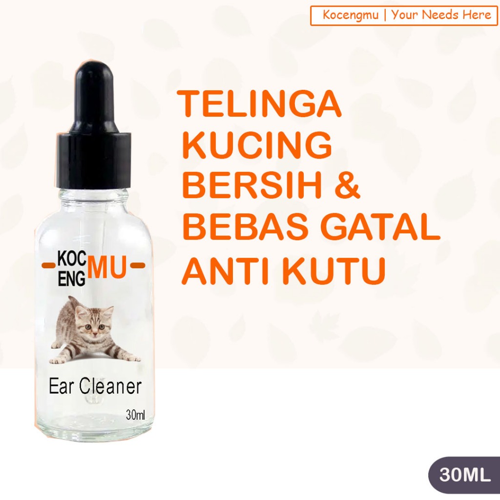 Tetes Telinga Kucing Obat Tetes Telinga Kucing Infeksi Kocengmu (15ml)