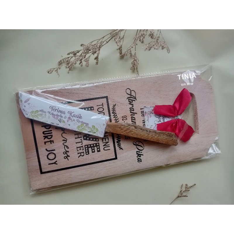 souvenir talenan dan pisau sablon