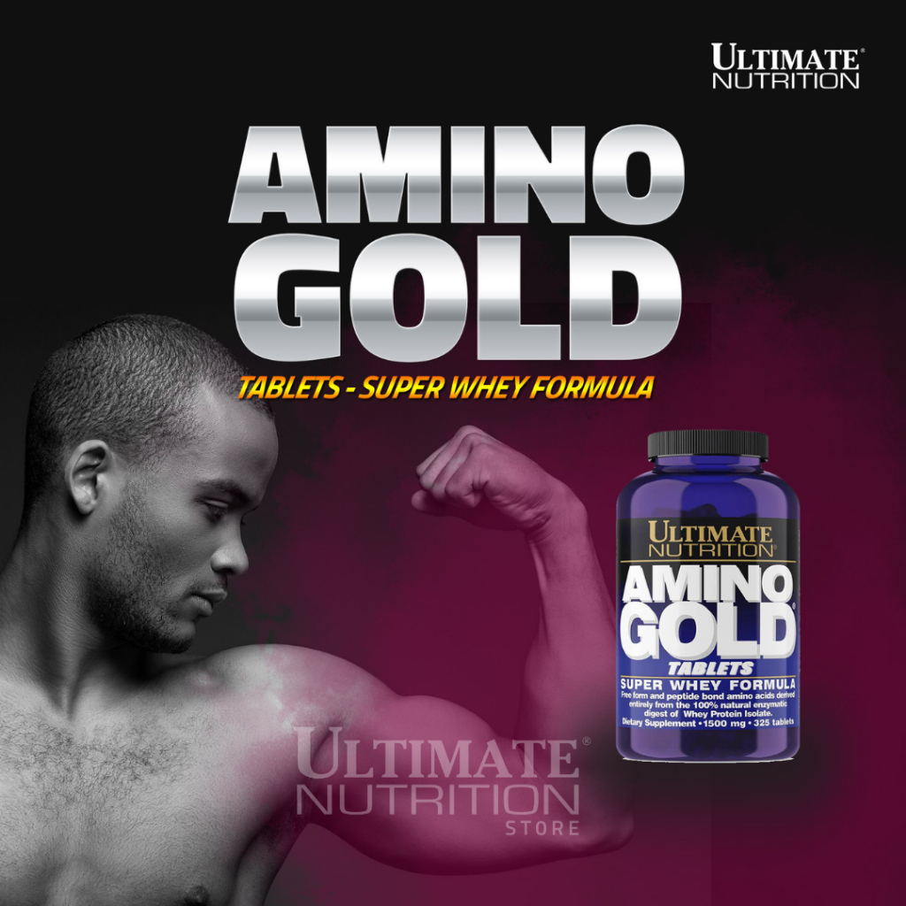 Amino Gold/1500mg suplemen fitness / suplemen gym / suplemen protein penambah massa otot