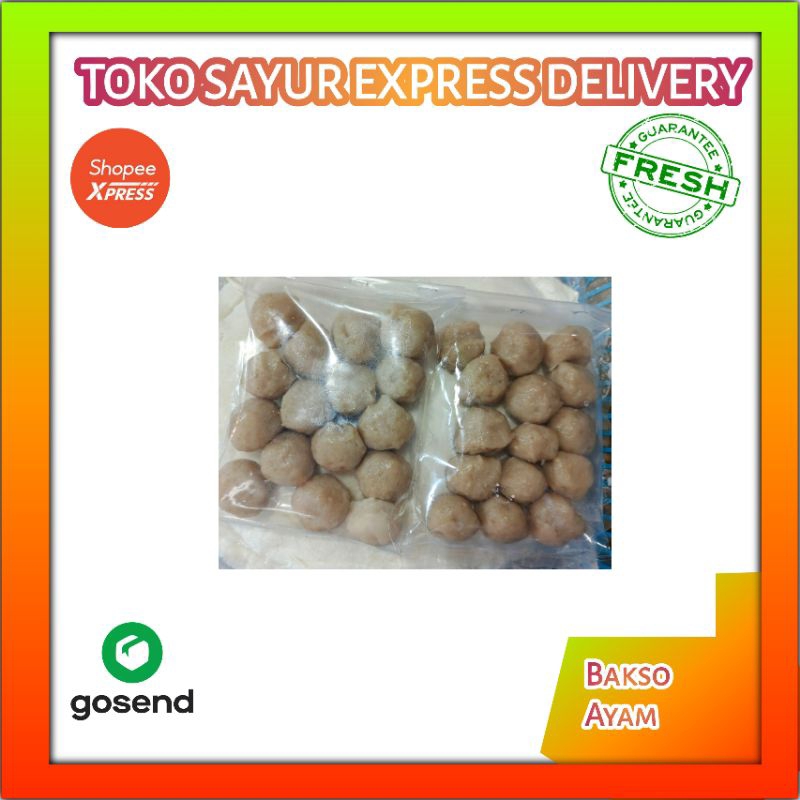 

Bakso Ayam / Pentol / Chicken Ball / Homemade Fresh / Produk Lokal UMKM Palembang