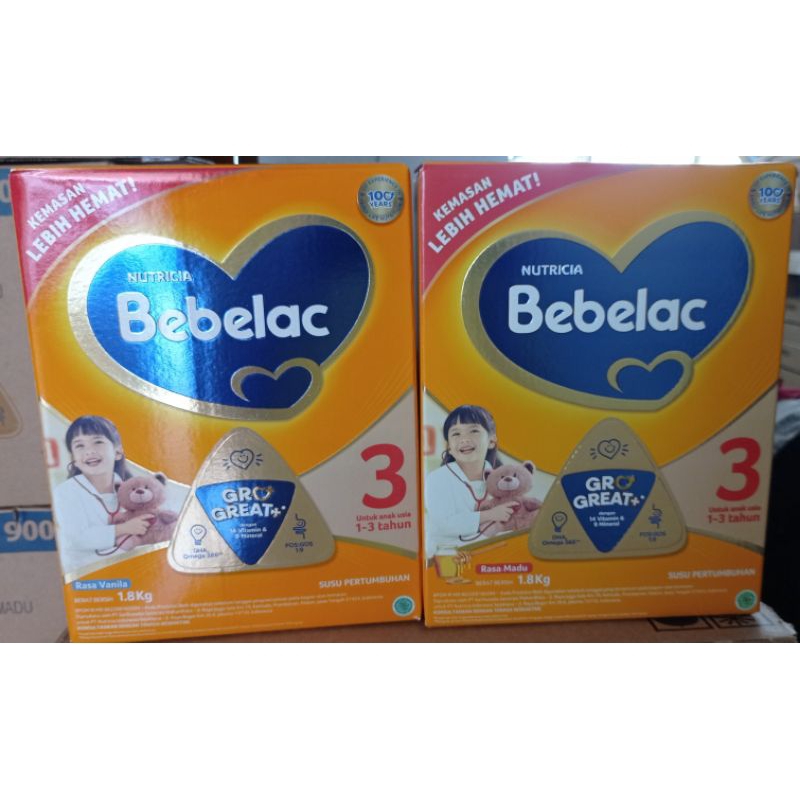 

bebelac jumbo tahap 3 1.8kg madu/vanilla