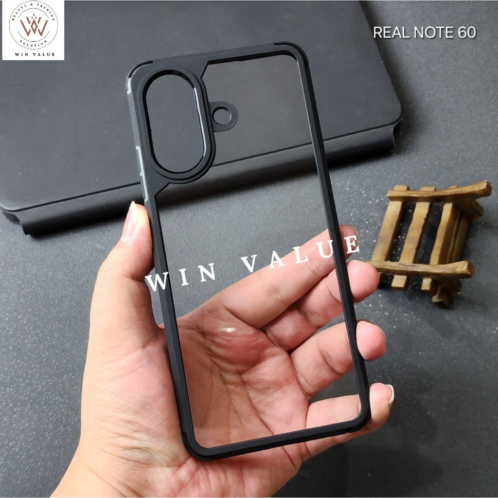 Realme Note 60 Realme Note 60X Softcase Hybrid Shockproof Case Realme Note 60 Realme Note 60X