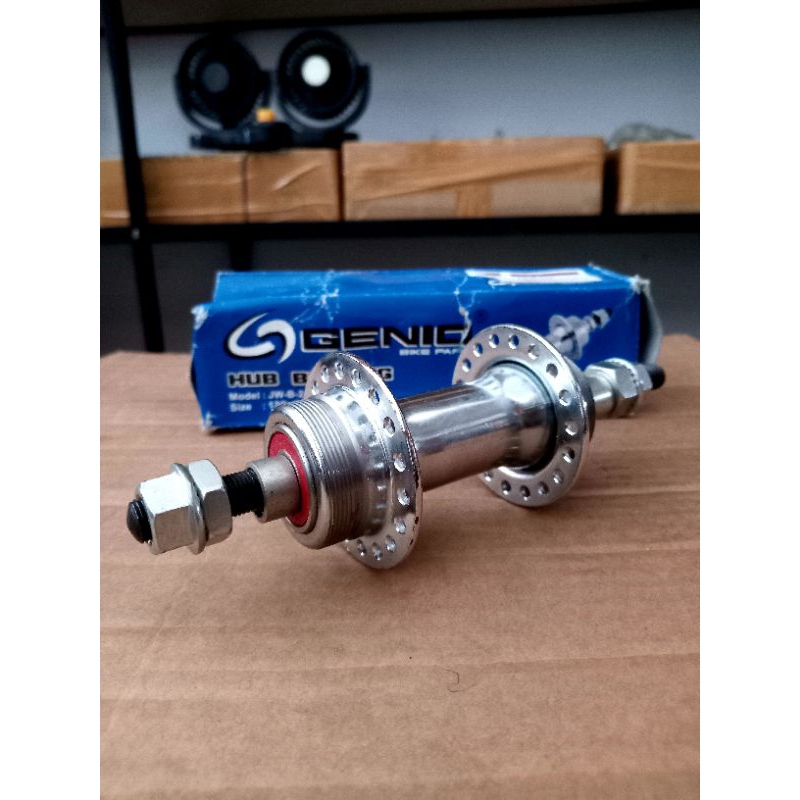 Hub freehub belakang bearing lubang 36 GENIO Chromoly