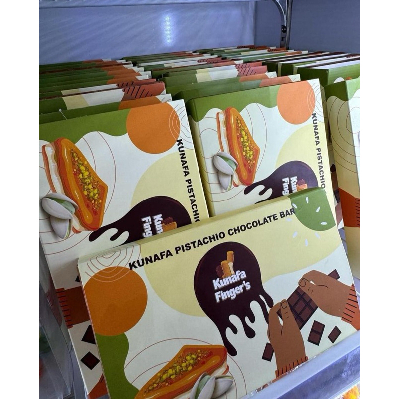 

READY 25 Nov 2024 Kunafa Pistachio Chocolate Bar