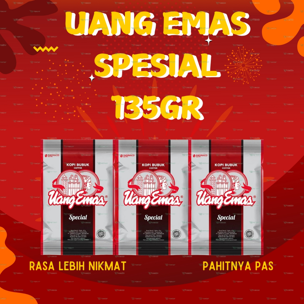 

UANG EMAS SPESIAL 135GR | KOPI HITAM KOPI EKONOMIS