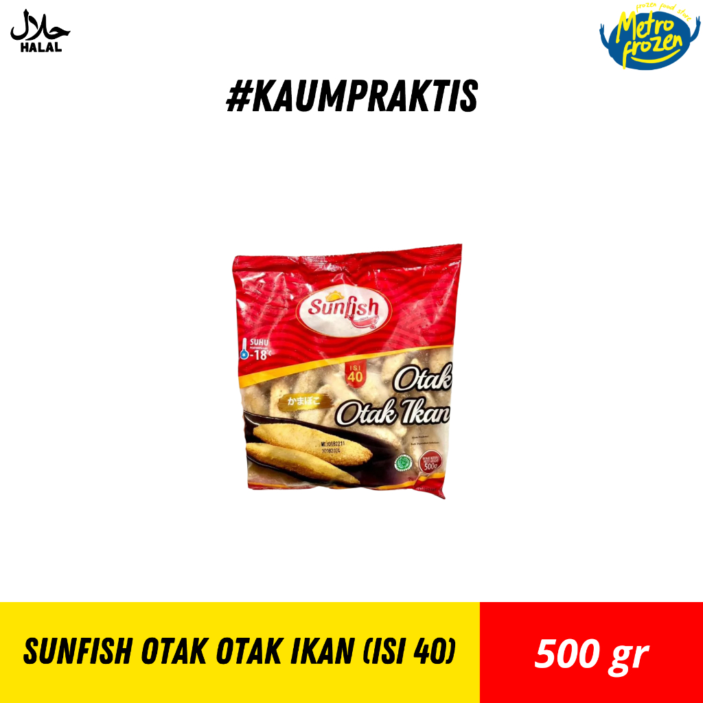 

SUNFISH Otak-Otak Ikan Kecil 500gr