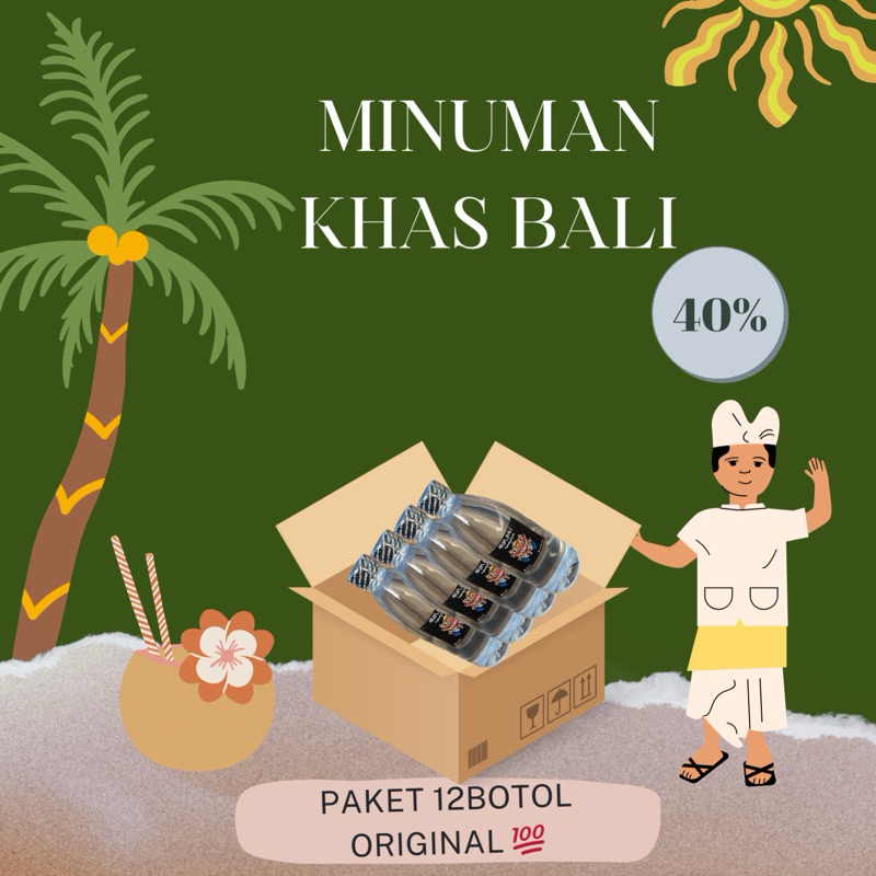 

OLEH-OLEH KHAS BALI PAKET 12BOTOL