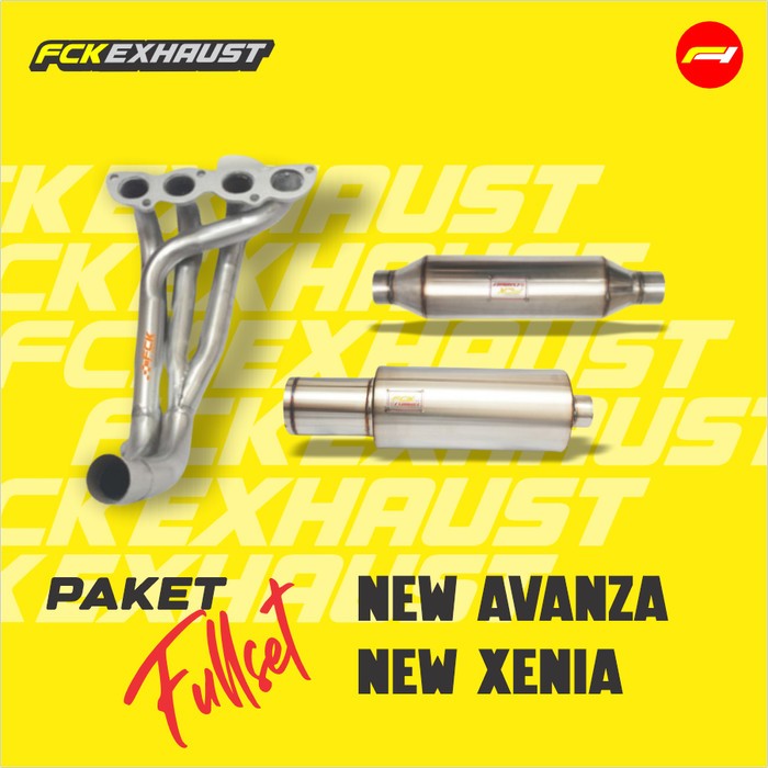 Fck Full System All New Avanza xenia Knalpot Mobil