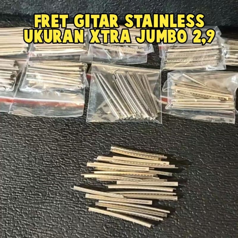 

FRET GITAR STAINLESS XTRA JUMBO 2,9