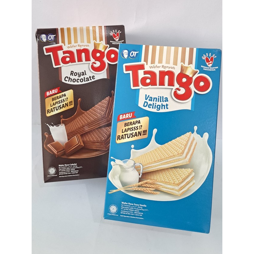 

TANGO WAFER VANILLA/COKLAT 1 BOX ISI 20