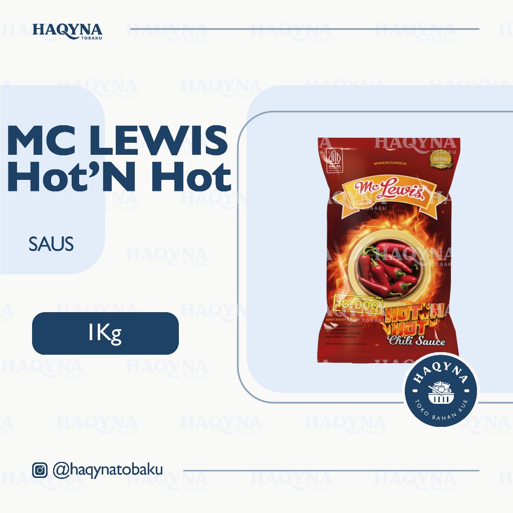 

Mc Lewis Hot'N Hot 1 Kg