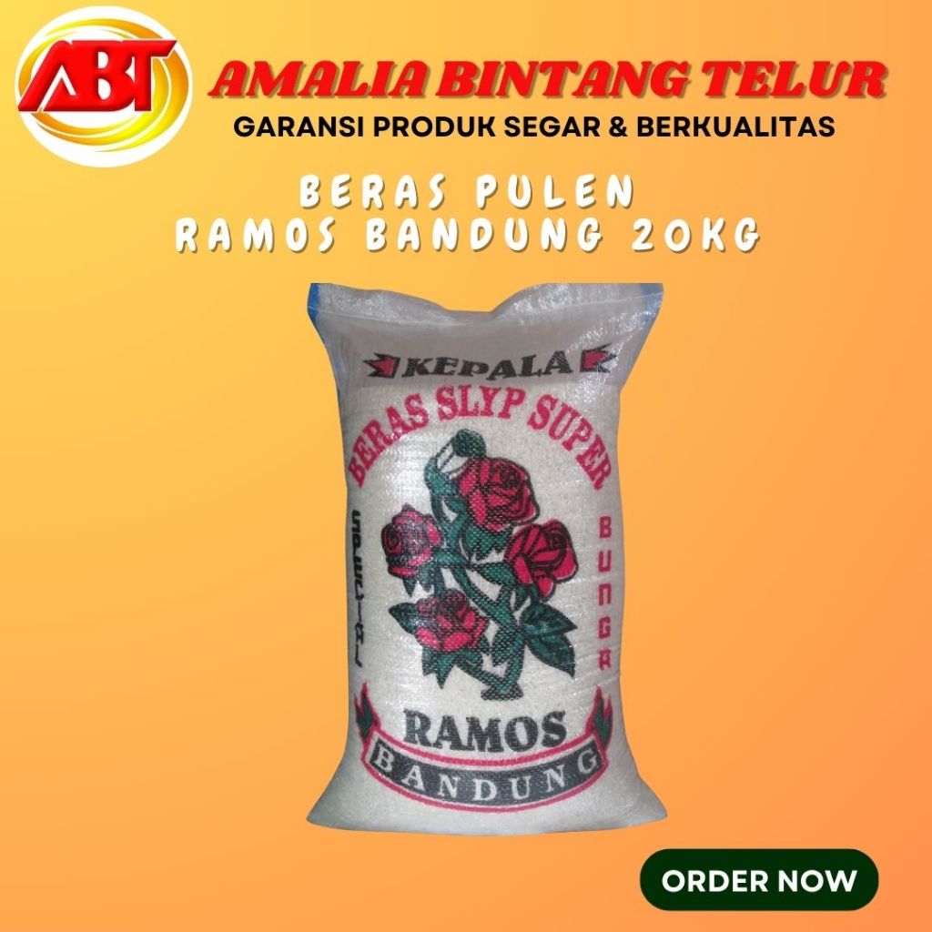 

ABT - Beras Pulen Ramos Bandung 20kg